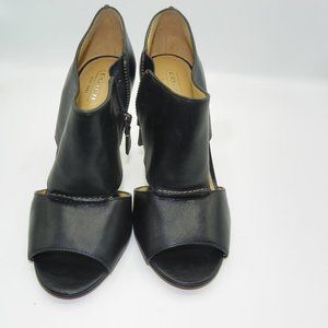 COACH BLACK HEELS SZ 7